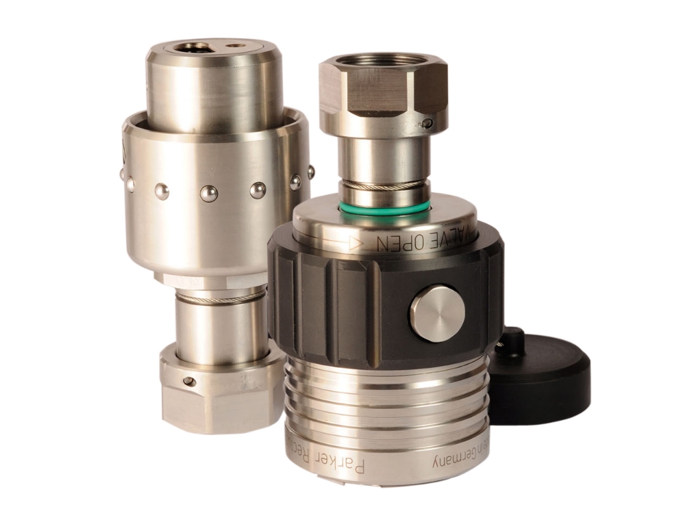Hydraulic connectors.
