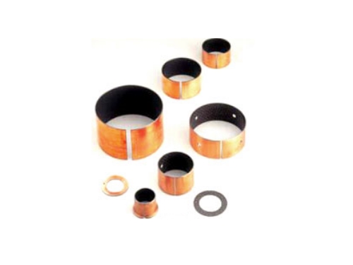 Plastic and metal bushings