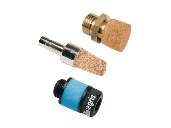 Silencers and filters